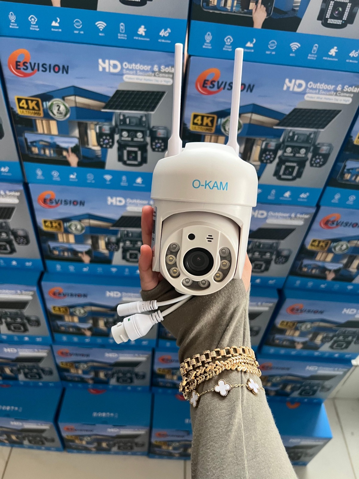 O-KAM TEK KAMERALI DAİRESEL WİFİ ÜRÜN (3MP)