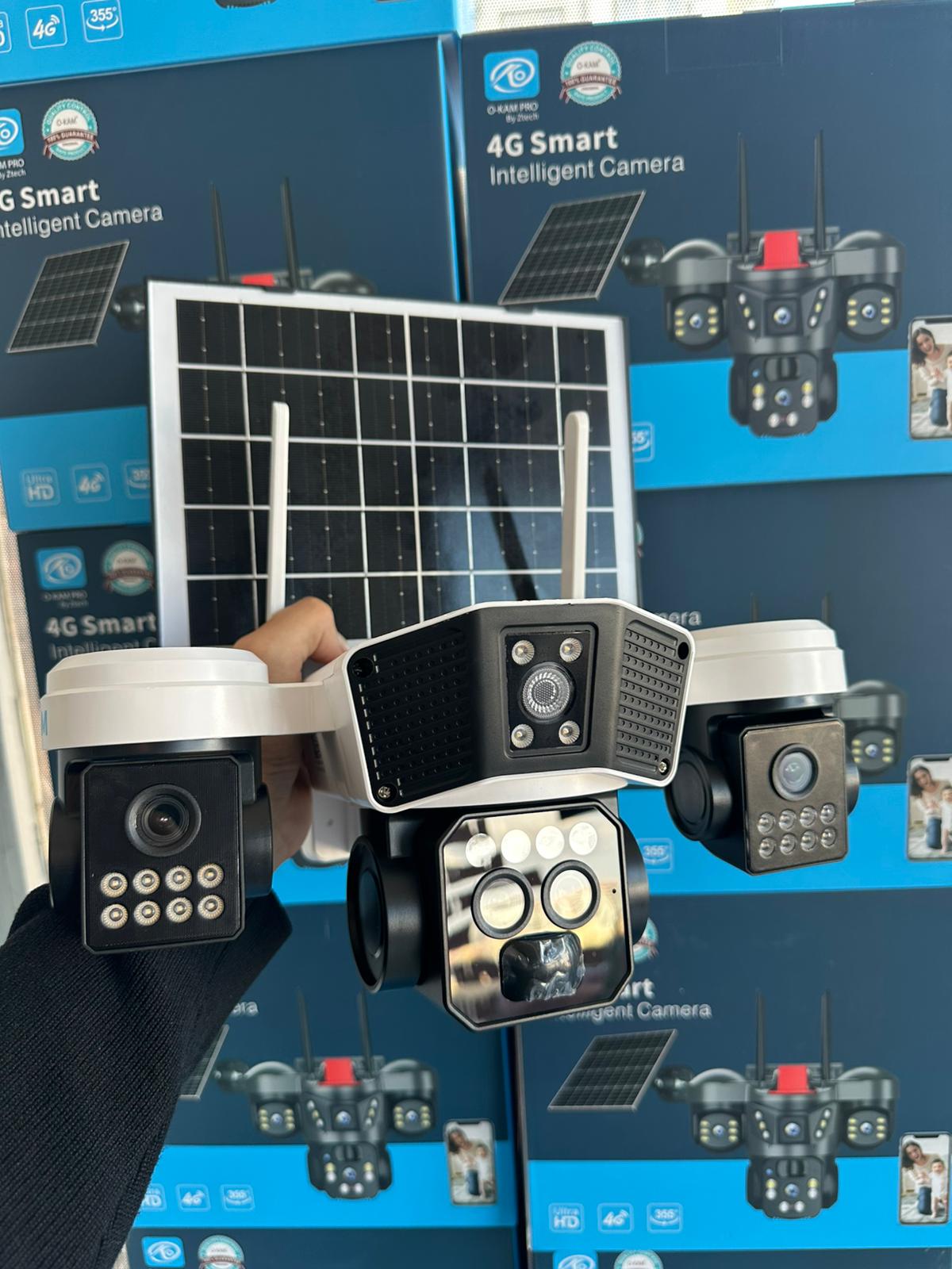 O-KAM 4 KAMERALI SOLAR ÜRÜN ZOOMLU (9MP)