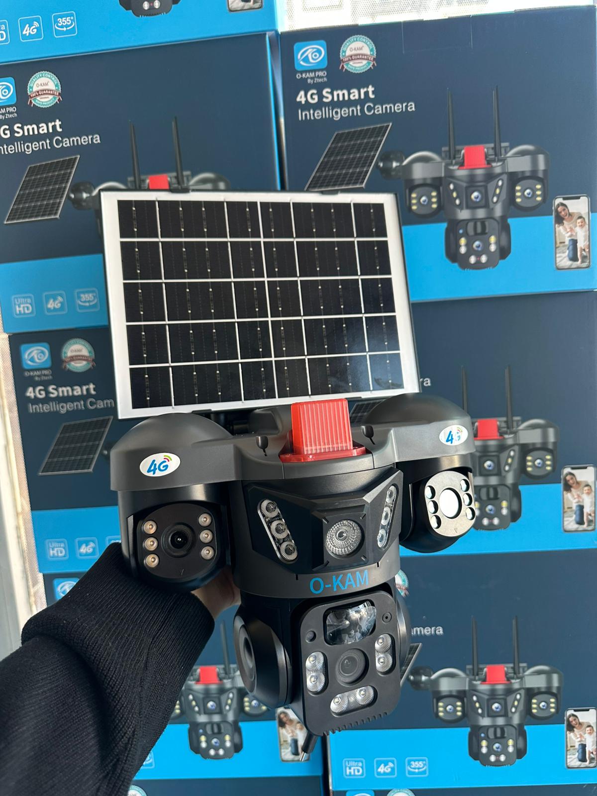 O-KAM 3 KAMERALI SOLAR ÜRÜN (9MP)