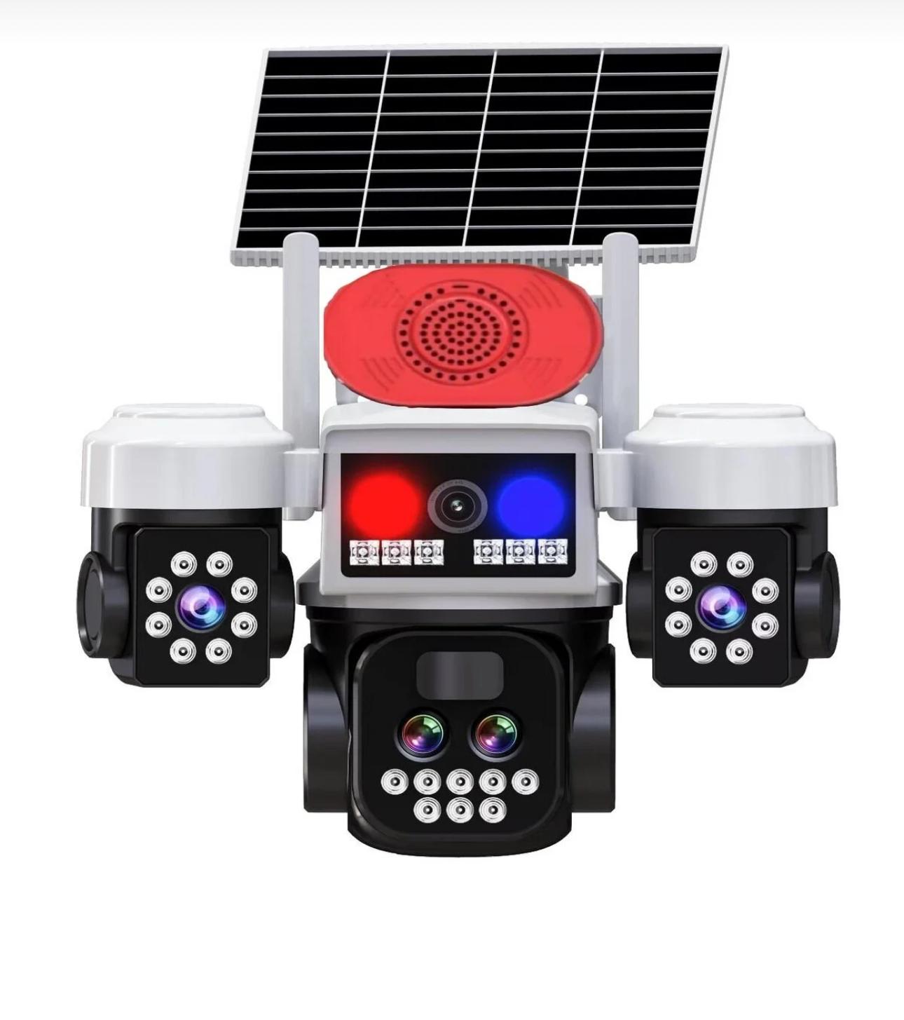 O-kam 5051 3 LENS 3 KAMERA 12MP  10X OPTİK ZOOM 4G GÜNEŞ ENERJİLİ 