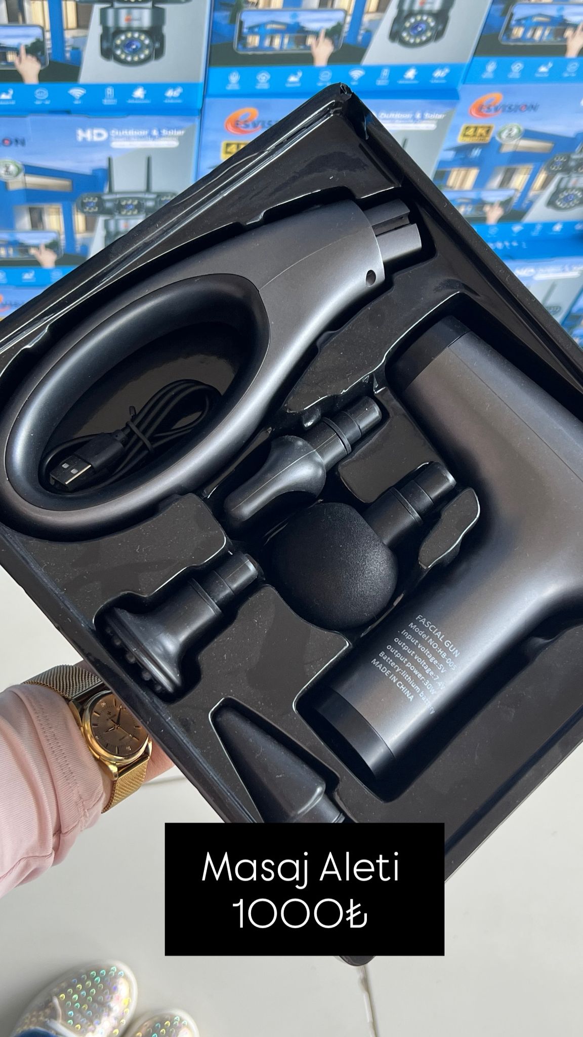 Fascial Gun Profesyonel Masaj Aleti 